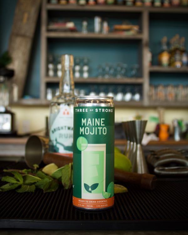 Three of Strong Maine Mojito