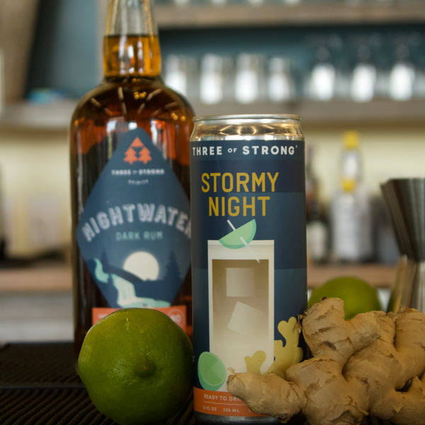Three of Strong Stormy Night