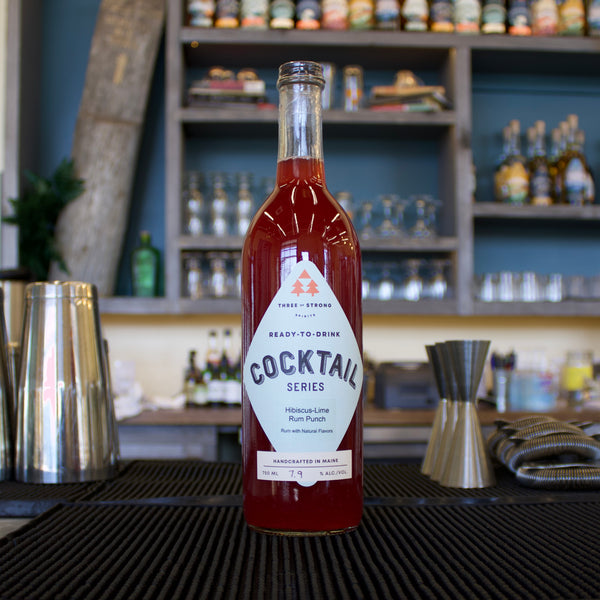 Cocktails to Go - Hibiscus Lime Rum Punch Growler